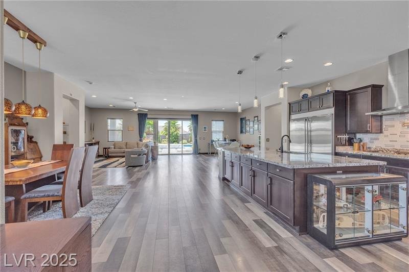 Las Vegas Home Staging Kitchen and Dining Tropical Before